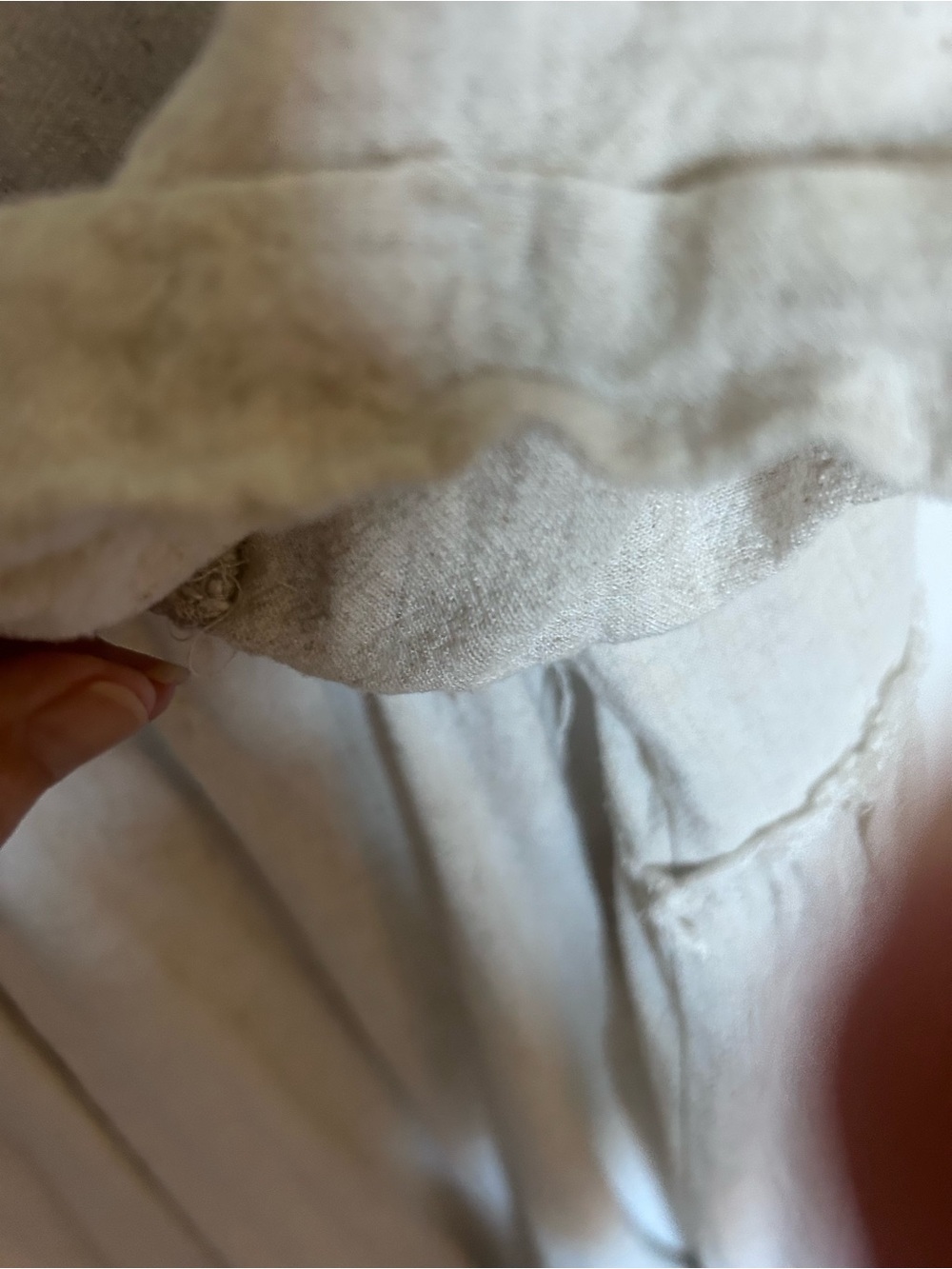 Umgee Light Beige Textured Top - Picture 4 of 7